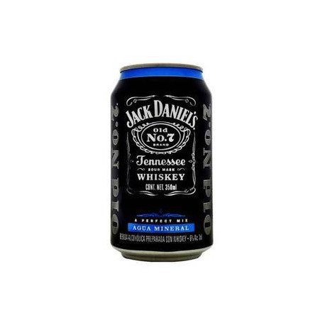 MayoreoTotal Caja bebida Jack Daniels con agua mineral 24P/350M-Despensaenlinea