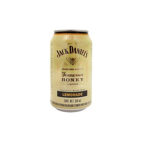 MayoreoTotal Caja bebida Jack Daniels Honey con Lemonade 24P/350M-Despensaenlinea