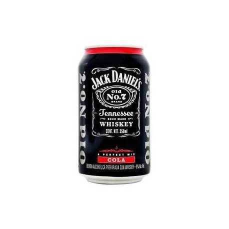 MayoreoTotal Caja bebida Jack Daniels con Cola 24P/350M-Despensaenlinea