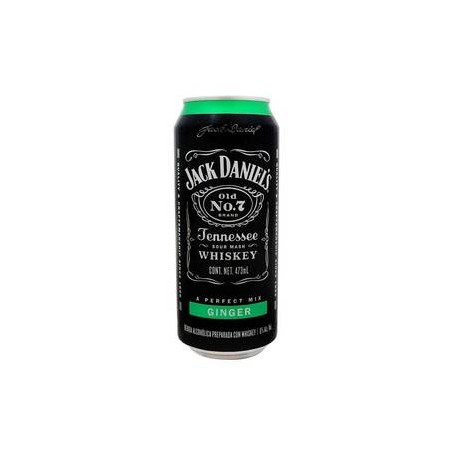 MayoreoTotal Caja bebida Jack Daniels con Ginger 24P/473M-Despensaenlinea