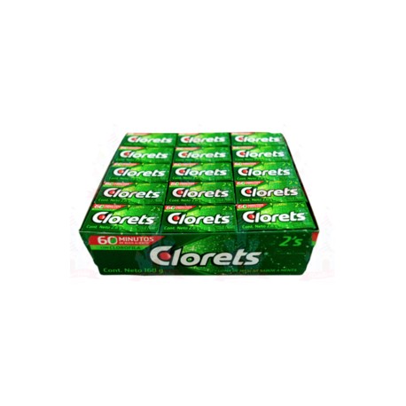 Mondelez Caja Chicle Clorets 2 S 32C/60P-Despensaenlinea