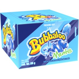 Mondelez Caja Chicle Bubbaloo Menta 32C/50P-Despensaenlinea