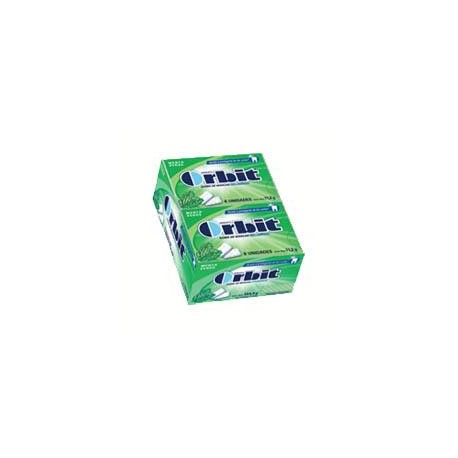 Mondelez Caja Chicle Orbit Menta Verde 24C/12P-Despensaenlinea