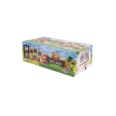 Apple & Eve 100% jugo de fruta sabores surtidos 36P/200M - KOZ-Despensaenlinea