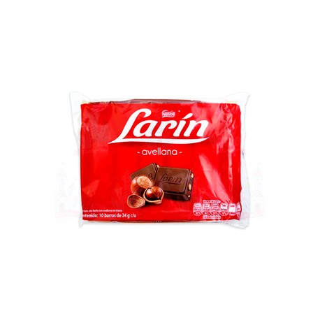 Nestlé Media Caja Chocolates Nestlé Larin Avellana 15EX/10P/24G-Despensaenlinea