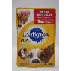 Effem Caja Pedigree Razas Pequeñas Res 100G/40P-Despensaenlinea