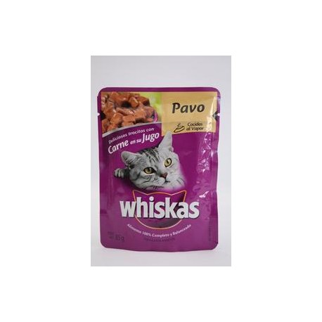 Mars Caja Whiskas Pavo 85G/32p-Despensaenlinea