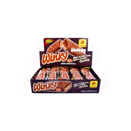 DeLaRosa Caja Chocolates Winky de 28gr 24C/12P-Despensaenlinea