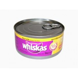 Mars Caja alimento para gato Whiskas pollo y atún 156G/24P-Despensaenlinea