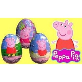 Eone Caja Chocolate Huevo Sorpresa Peppa Pig 16C/6P-Despensaenlinea