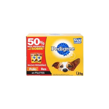 Effem Alimento para Perro Pedigree Razas Pequeñas 12P/150G - ZK-Despensaenlinea