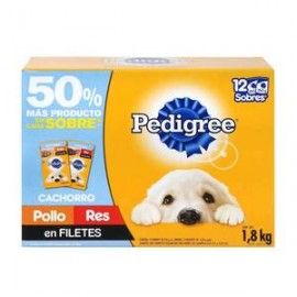 Effem Alimento para Perro Pedigree Cachorro 12P/150G - ZK-Despensaenlinea