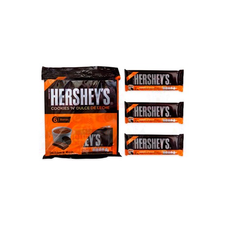 Hersheys Caja Chocolate Hersheys 6 pack Dulce de Leche 12C/6P-Despensaenlinea