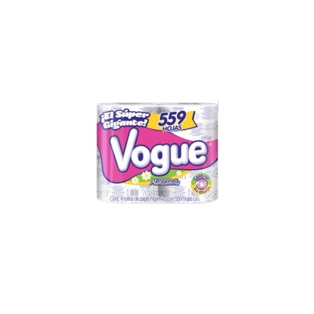 Kimberly Clark Bulto papel higiénico Vogue 559H/10P/4R-Despensaenlinea