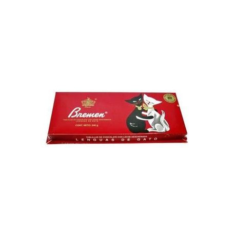 Bremen Media Caja Chocolate Bremen Lengua de Gato 15D/240G-Despensaenlinea