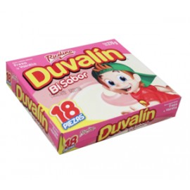 Joyco Caja Dulce Cremoso Joyco Duvalin Vainilla y Fresa 24C/18P-Despensaenlinea