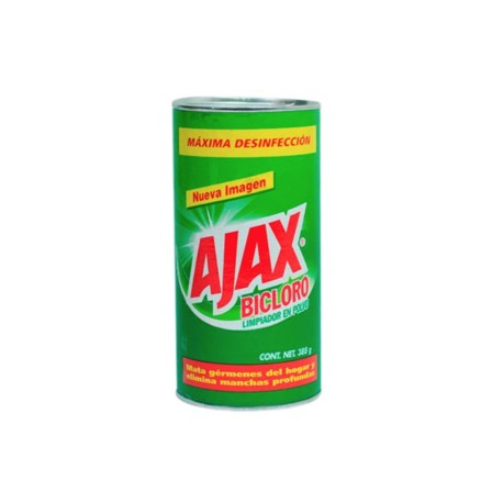 Colgate Palmolive Caja Lavatrastes Ajax Bicloro 388 G/48P-Despensaenlinea