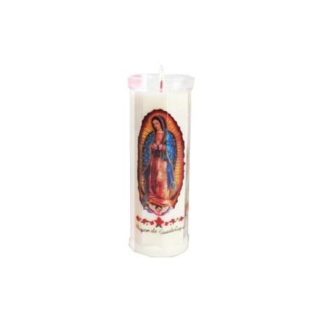 San Felipe Media Caja Veladora Semanal Virgen de Guadalupe 6P-Despensaenlinea