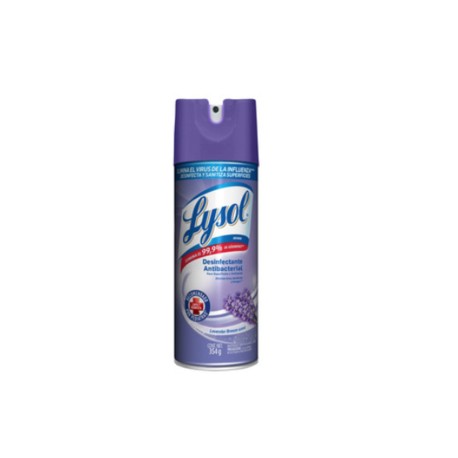 Reckitt Benckiser Caja de desinfectante Lysol lavanda 12P/354M-Despensaenlinea