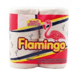 Kimberly Clark Colchón papel higiénico Flamingo 24 bolsas de 4 rollos-Despensaenlinea