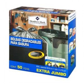 Member´s Mark Bolsa para basura Member's Mark Extra Jumbo 50P - ZK-Despensaenlinea