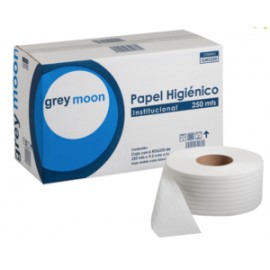 Grey Moon Grey Moon papel higiénico Jumbo 6R/250M - KOZ-Despensaenlinea