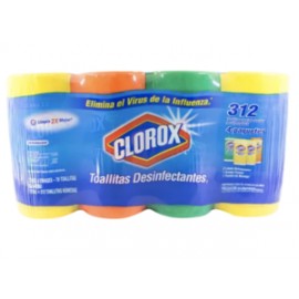 Clorox Clorox toallas desinfectantes 4P/78P - KOZ-Despensaenlinea