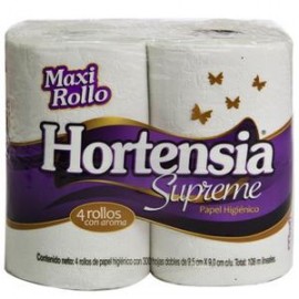 Fabrica de Papel San Francisco Colchón papel higiénico Hortensia Supreme maxirollo morado 24P-Despensaenlinea