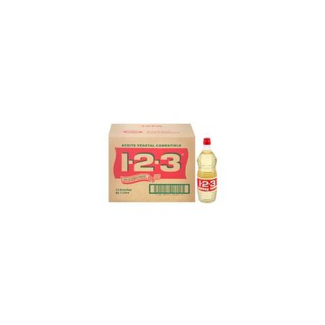 La Corona Caja aceite 1-2-3 1L/12B-Despensaenlinea