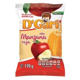 D´Gari Caja Gelatina Manzana D´Gari 120G/50B-Despensaenlinea