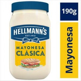 Unilever Caja Mayonesa Hellmans clasica 190G/24P-Despensaenlinea