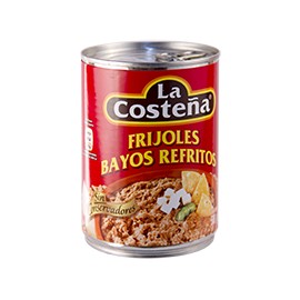 La Costeña Caja Frijol Bayo Refrito 820G/12P-Despensaenlinea