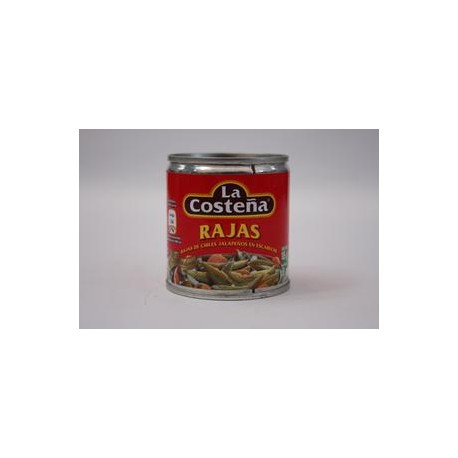 La Costeña Caja Chile Rajas La Costeña 105G/40P-Despensaenlinea