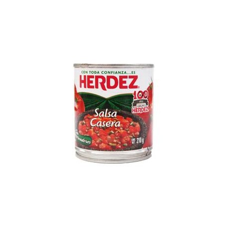 Herdez Caja Salsa Casera 210G/24P-Despensaenlinea