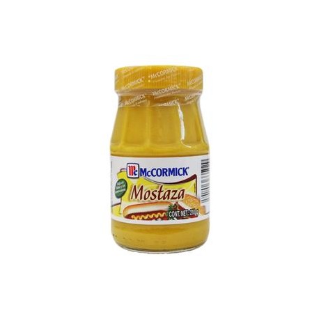 Herdez Caja Mostaza Mccormick 210G/24P-Despensaenlinea