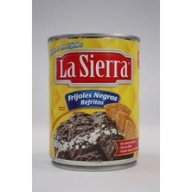 Sabormex Caja Frijol Negro Refrito La Sierra 400G/12P-Despensaenlinea