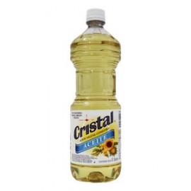 Aceites, Grasas y Derivados Media caja de aceite Cristal 1L/6P-Despensaenlinea