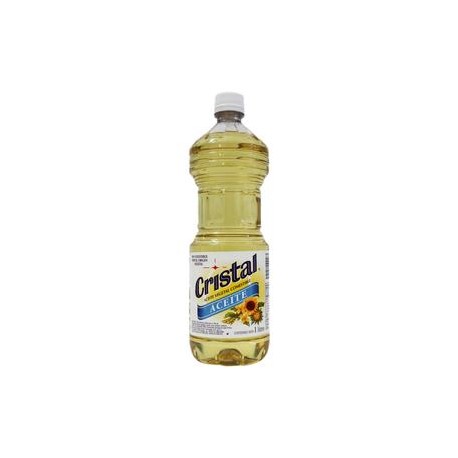 Aceites, Grasas y Derivados Media caja de aceite Cristal 1L/6P-Despensaenlinea