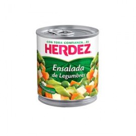 Herdez Media Caja Ensalada Legumbres 220G/24P-Despensaenlinea