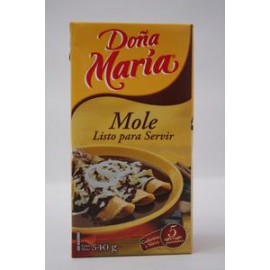 Herdez Media Caja Mole Doña Maria Tetrapack 540G/9P-Despensaenlinea