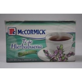 Herdez Media Caja Té de Hierbabuena Mccormick 25S/12P-Despensaenlinea