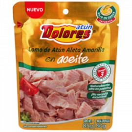 Pinsa Caja atún en aceite Dolores pouch 78G/48P-Despensaenlinea