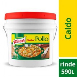 Unilever Food Solutions Caldo de Pollo Knorr Suiza Cubeta 13K-Despensaenlinea