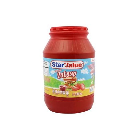 MayoreoTotal Caja Salsa Catsup Star Value 3.8L/6P-Despensaenlinea