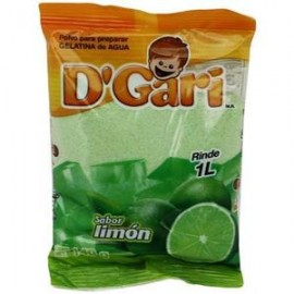 DÂ´Gari Media Caja Gelatina Limon 840G/5P-Despensaenlinea