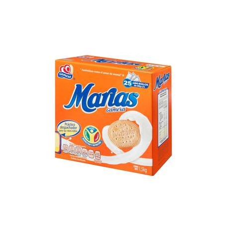 Pepsico Galletas Marías Gamesa 25P/60G - ZK-Despensaenlinea