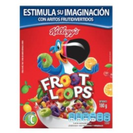 Kelloggs Caja cereal Froot Loops 180G/28P-Despensaenlinea