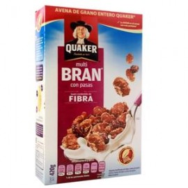 Pepsico Caja Cereal Quaker Multibran Raisin 420G/16P-Despensaenlinea