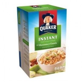 Pepsico Caja avena Quaker Instant manzana & canela 280G/12P-Despensaenlinea