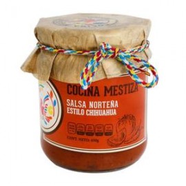 Cocina Mestiza Salsa Picante Cocina Mestiza Norteña 450G - ZK-Despensaenlinea